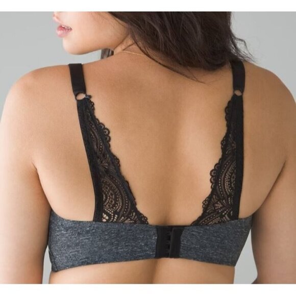 Soma Enbliss Luxe Lace Back Wireless Bra Women Size 36 B NWT Wireless Lace - Picture 1 of 12